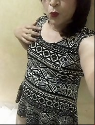 Attractive transgender woman EmmaNataly in seductive poses